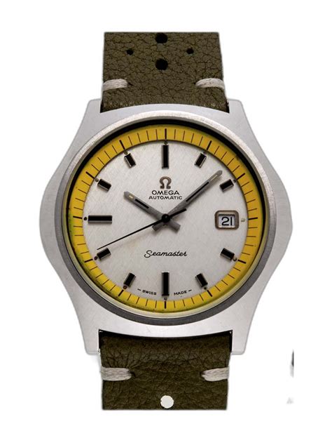 omega big yellow|Omega Seamaster 'Big Yellow' 166.066 Price, Specs, .